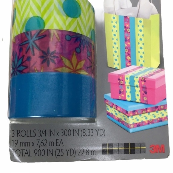 SCOTCH Expressions Magic Tape Washi Matte Write On Planner Accessories Journal - Picture 3 of 6